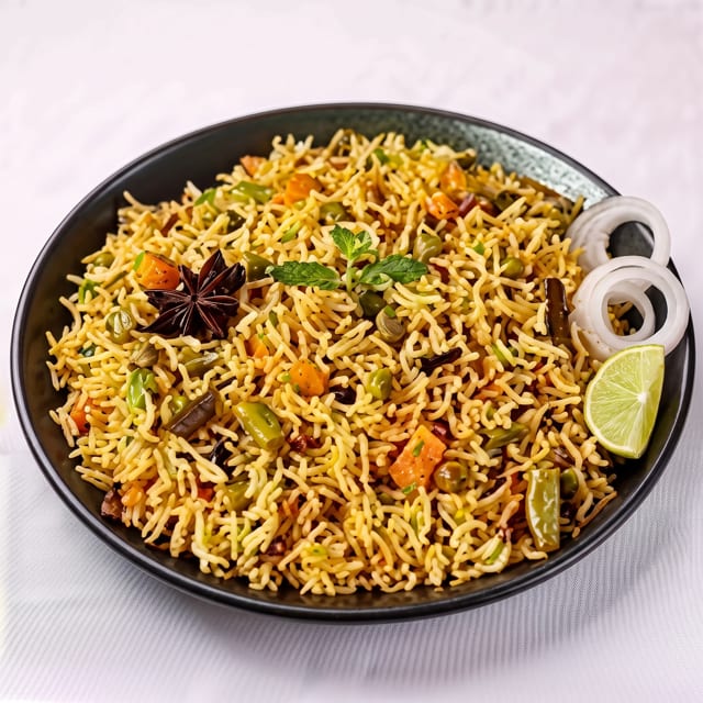 Vegetable Biryani.