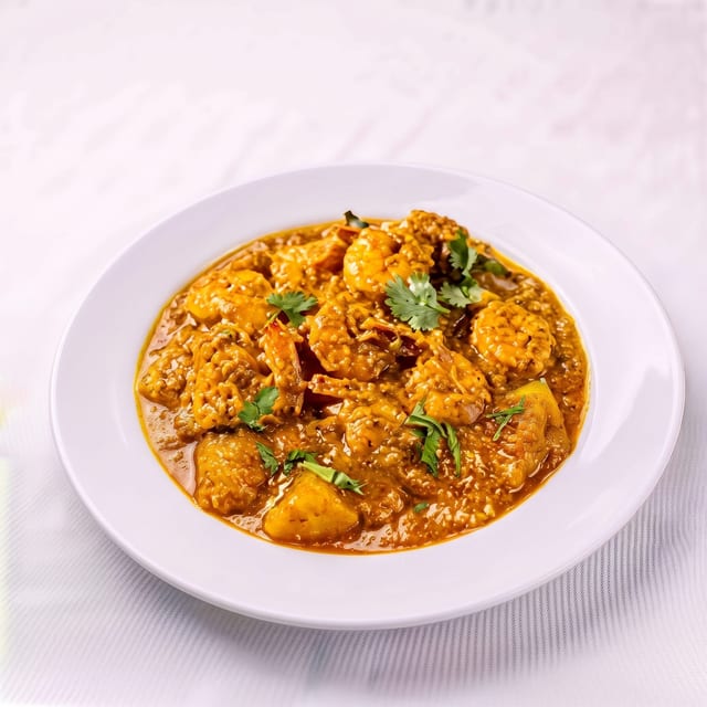 Tandoori Shrimp Masala.