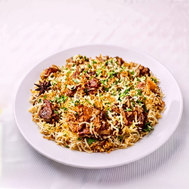 Goat Biryani.