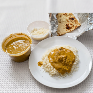 Lamb, Goat, Rice & Naan